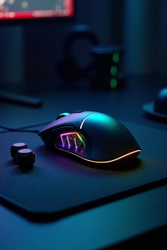adjustable weight gaming mice