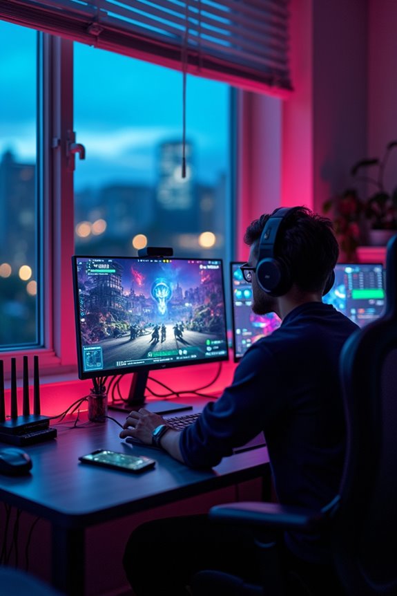 assess internet speed for gaming