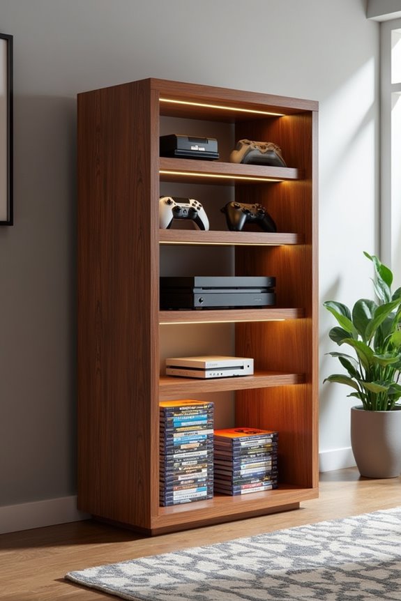 choosing console storage tower