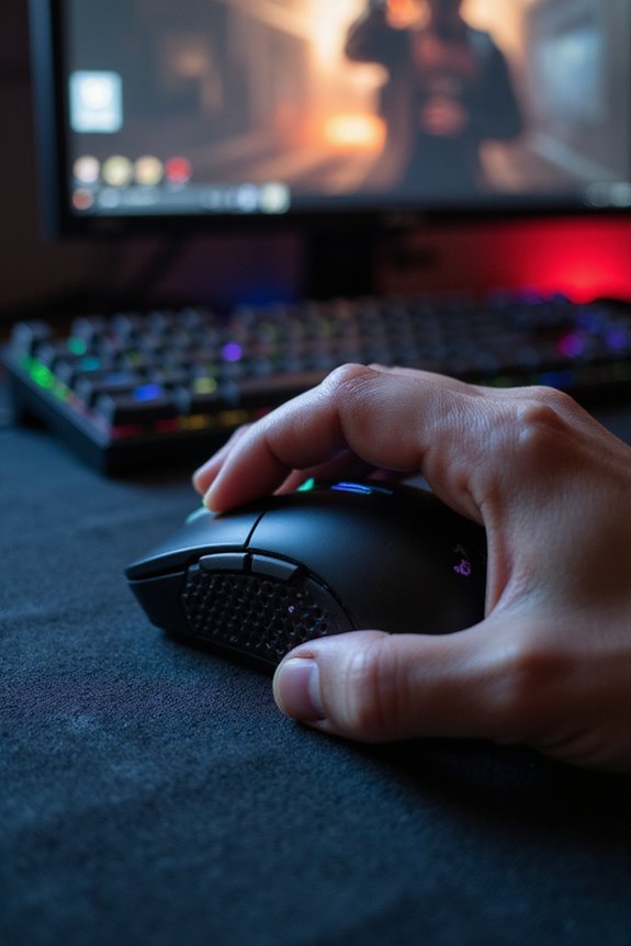 claw grip enhances gaming performance