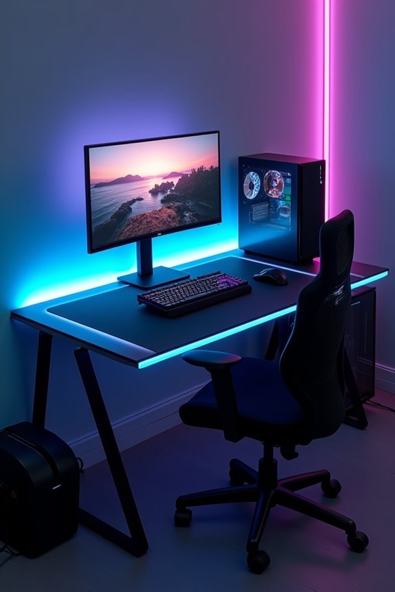 compact gaming desks selection