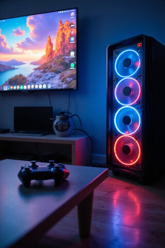 connect gaming pc to tv