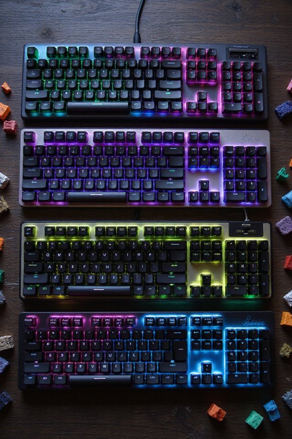 customizable hot swappable keyboards