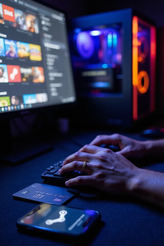 digital game purchasing options