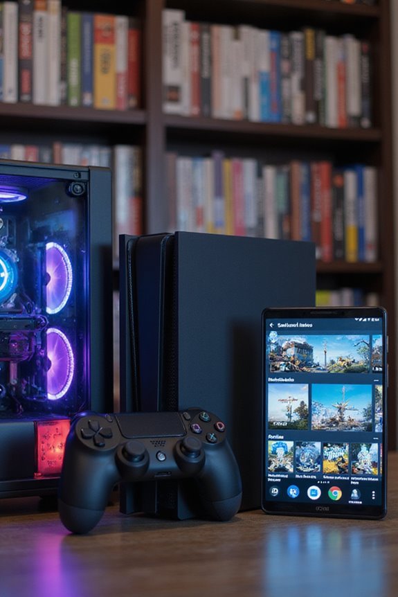 diverse gaming platforms available