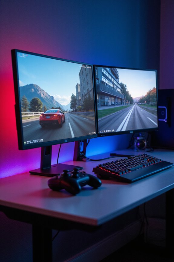 dual streams enhance gaming