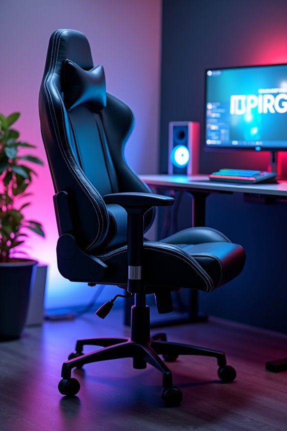 ergonomic adjustable durable gaming chair