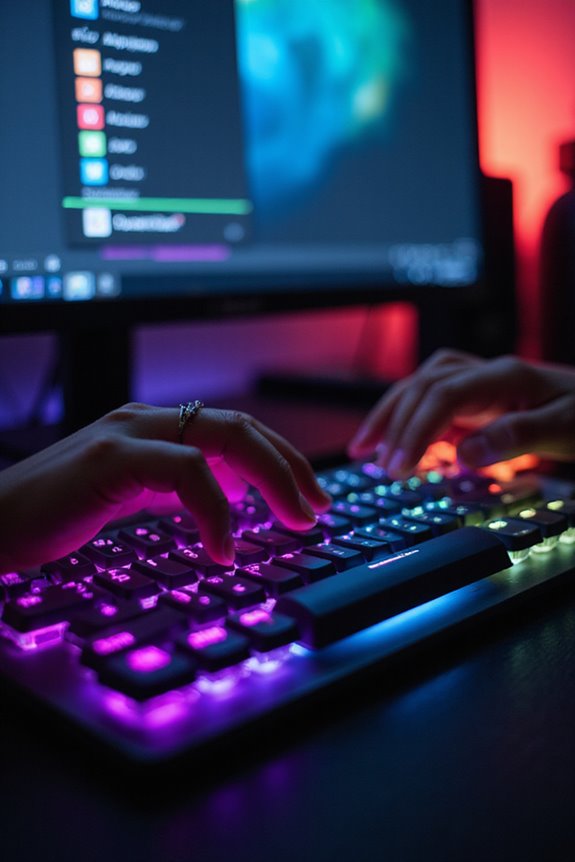 exploring gaming keyboard color modes