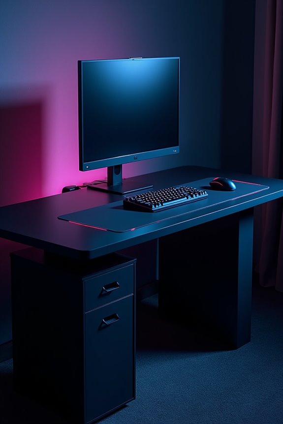 gaming desk storage considerations