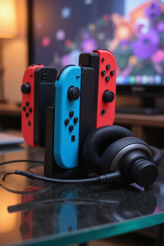 gaming headset compatibility switch