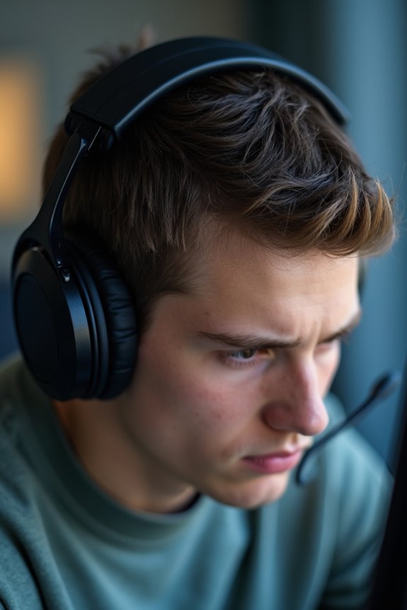 gaming headset hair loss