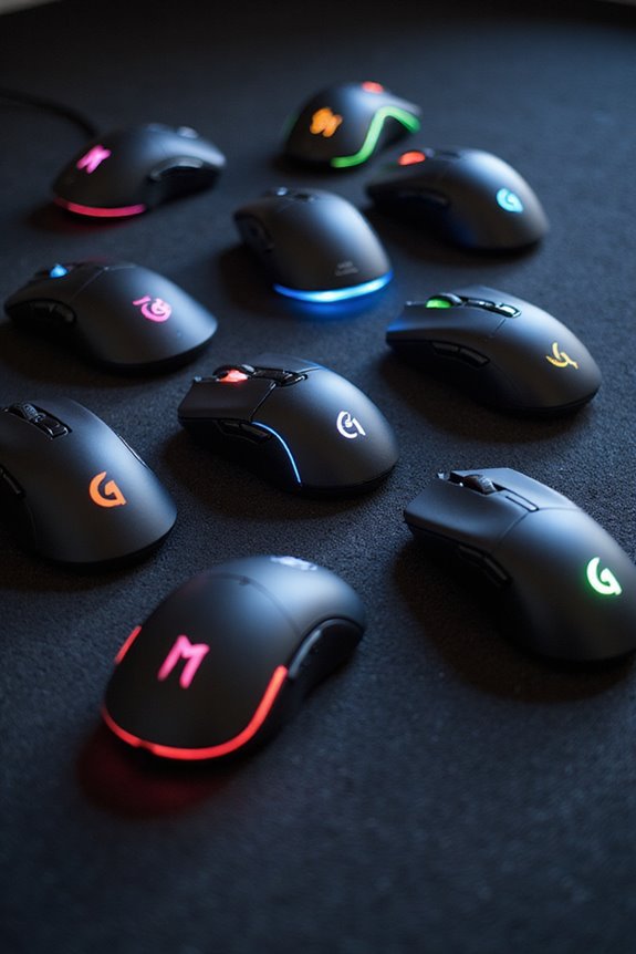 gaming mice with precision