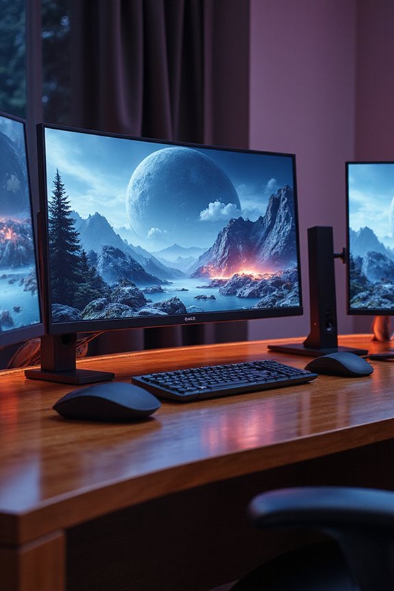 gaming monitors with speakers