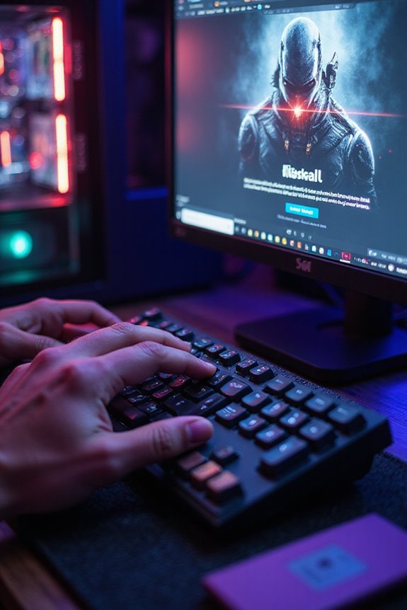 installing games on pc