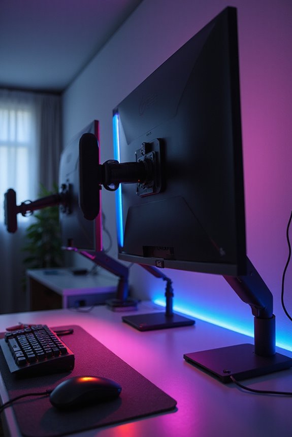 monitor arm mount considerations