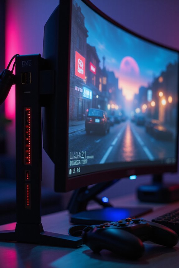 optimal gaming monitor features