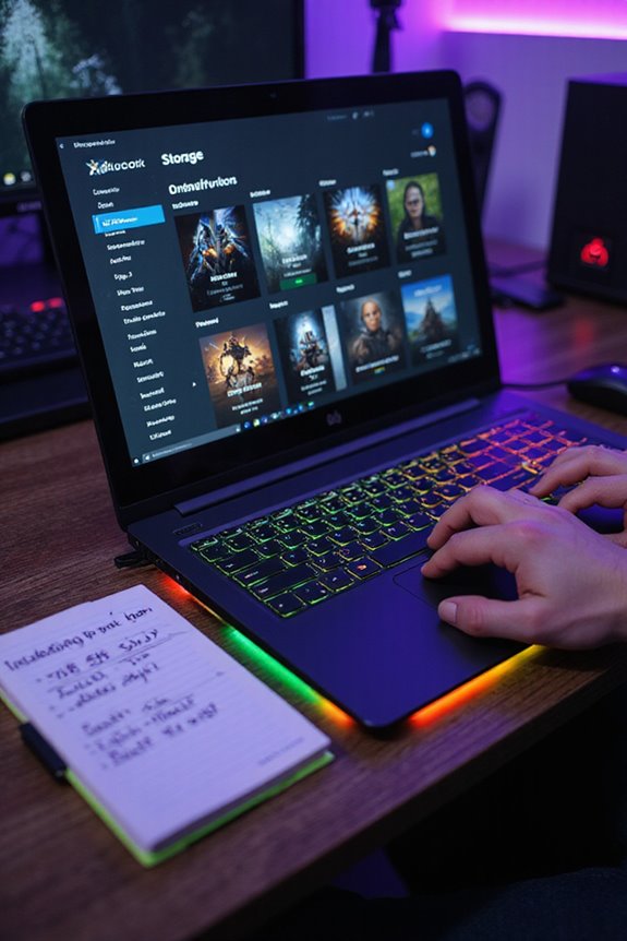 optimal storage for gamers