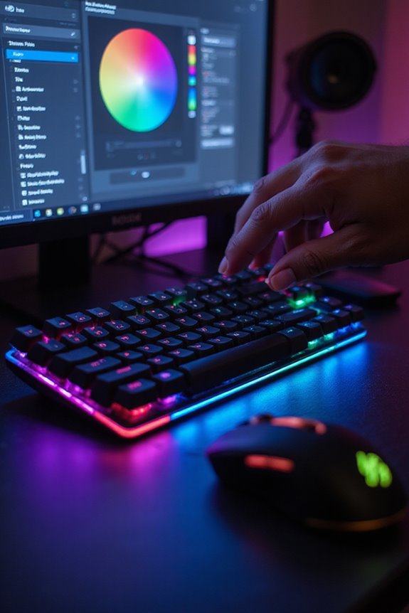 personalized rgb keyboard experience