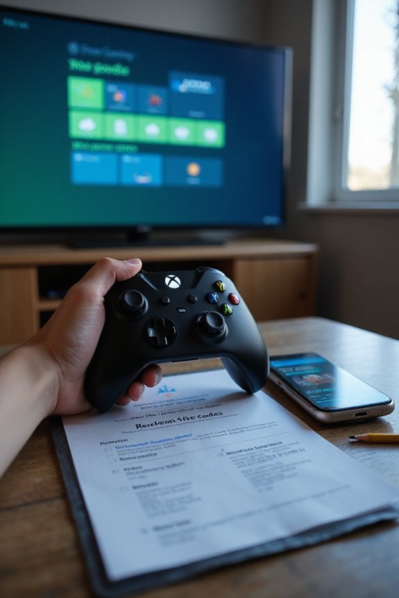 redeem xbox game codes