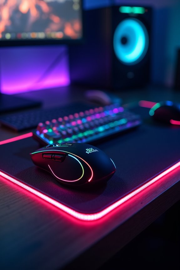 rgb gaming mouse pad considerations