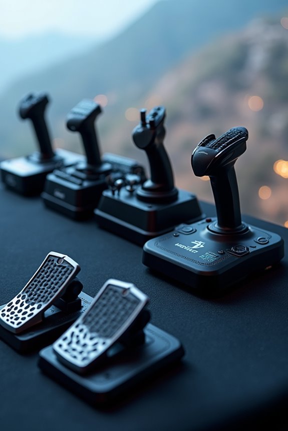 top flight simulator controllers