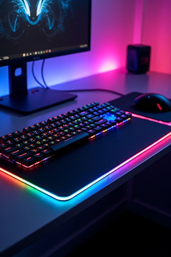 top rgb mouse pads