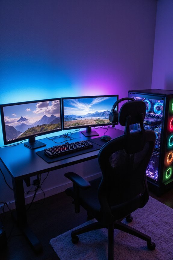 ultimate multi monitor gaming setup