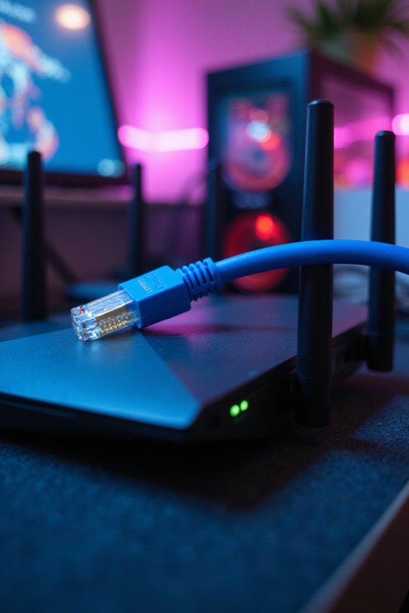 wired connections enhance gaming stability