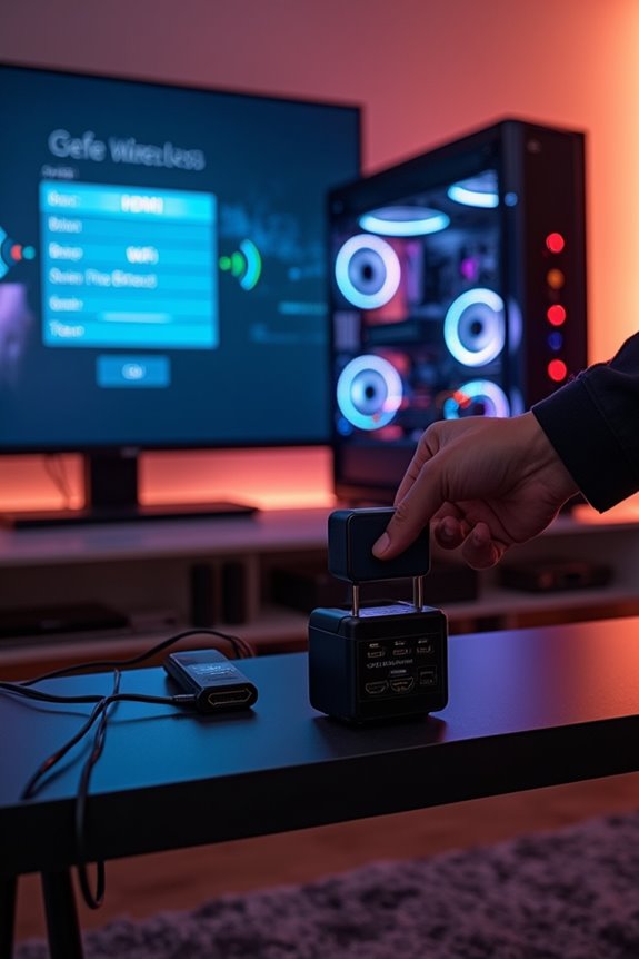 wireless gaming connection options